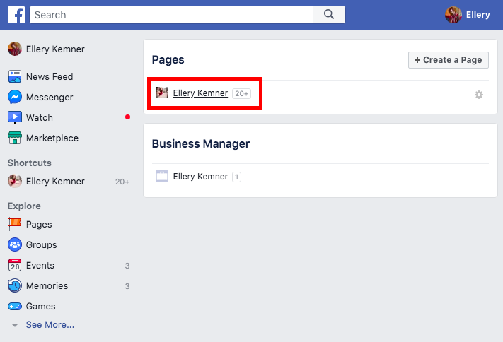 How can I link my Facebook Page to my Instagram Account